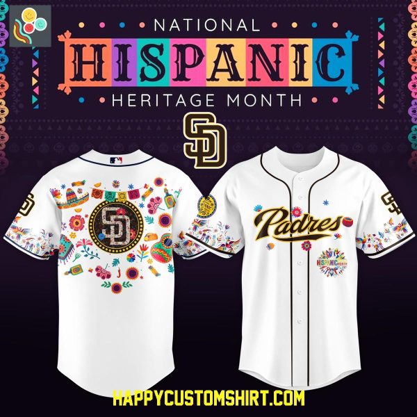 San Diego Padres National Hispanic Heritage Month Baseball Jersey
