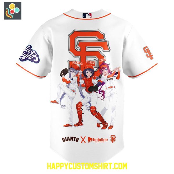 San Francisco Giants x Hololive Night Baseball Jersey
