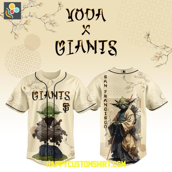 San Francisco Giants x Master Yoda 2025 Baseball Jersey