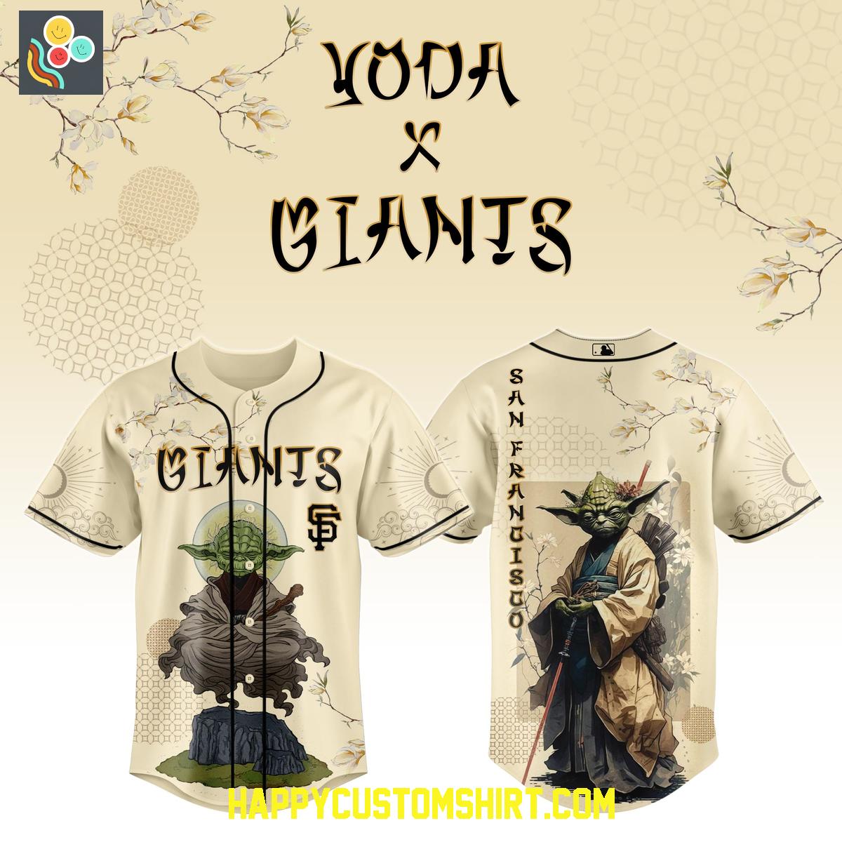 San Francisco Giants x Master Yoda 2025 Baseball Jersey San Francisco Giants x Master Yoda 2025 Baseball Jersey