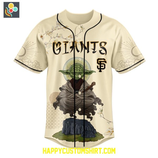 San Francisco Giants x Master Yoda 2025 Baseball Jersey