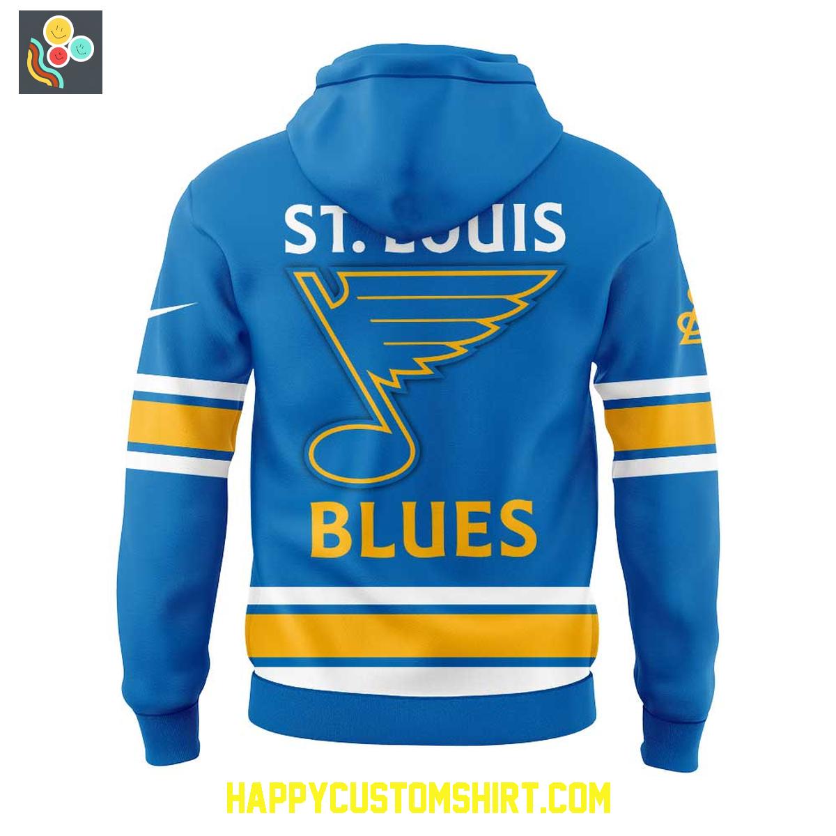 St. Louis Blues New Uniforms Logo Blue Hoodie T Shirt St. Louis Blues New Uniforms Logo Blue Hoodie T Shirt