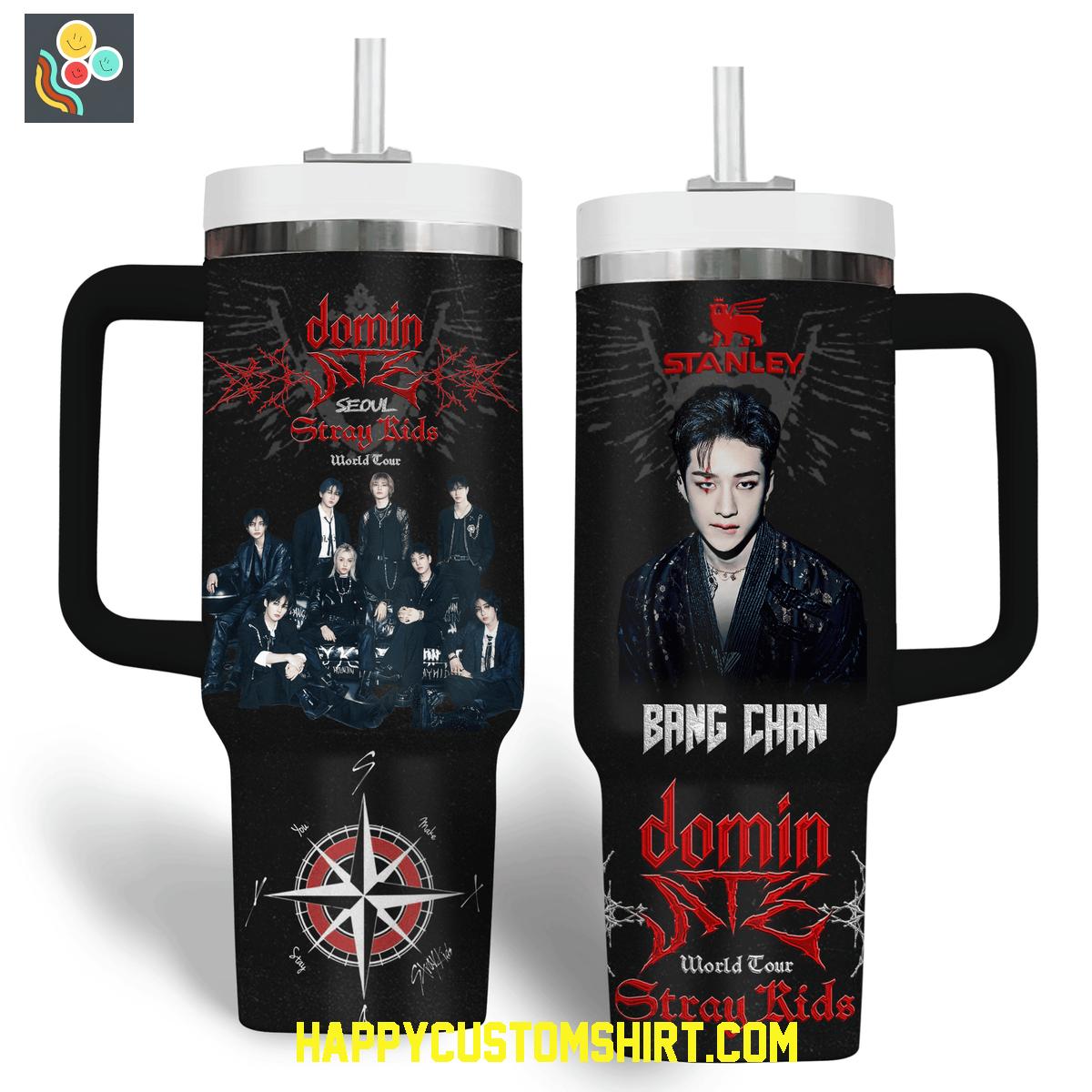Stray Kids Dominate World Tour Stanley Tumbler 40oz Stray Kids Dominate World Tour Stanley Tumbler 40oz