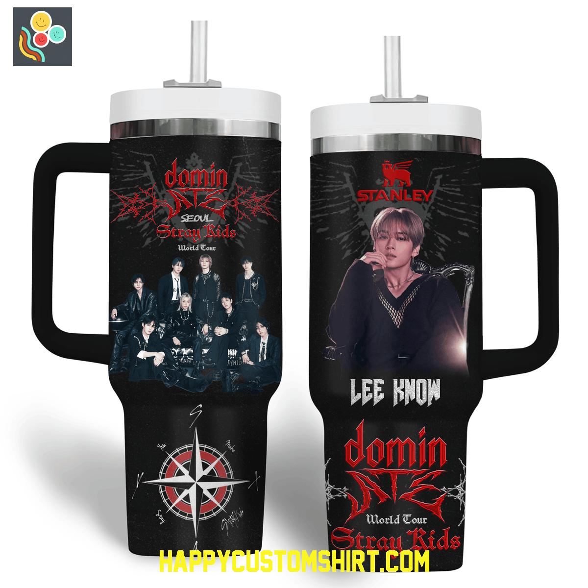 Stray Kids Dominate World Tour Stanley Tumbler 40oz Stray Kids Dominate World Tour Stanley Tumbler 40oz