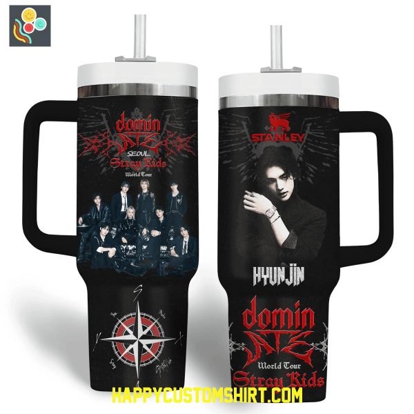 Stray Kids Dominate World Tour Stanley Tumbler 40oz