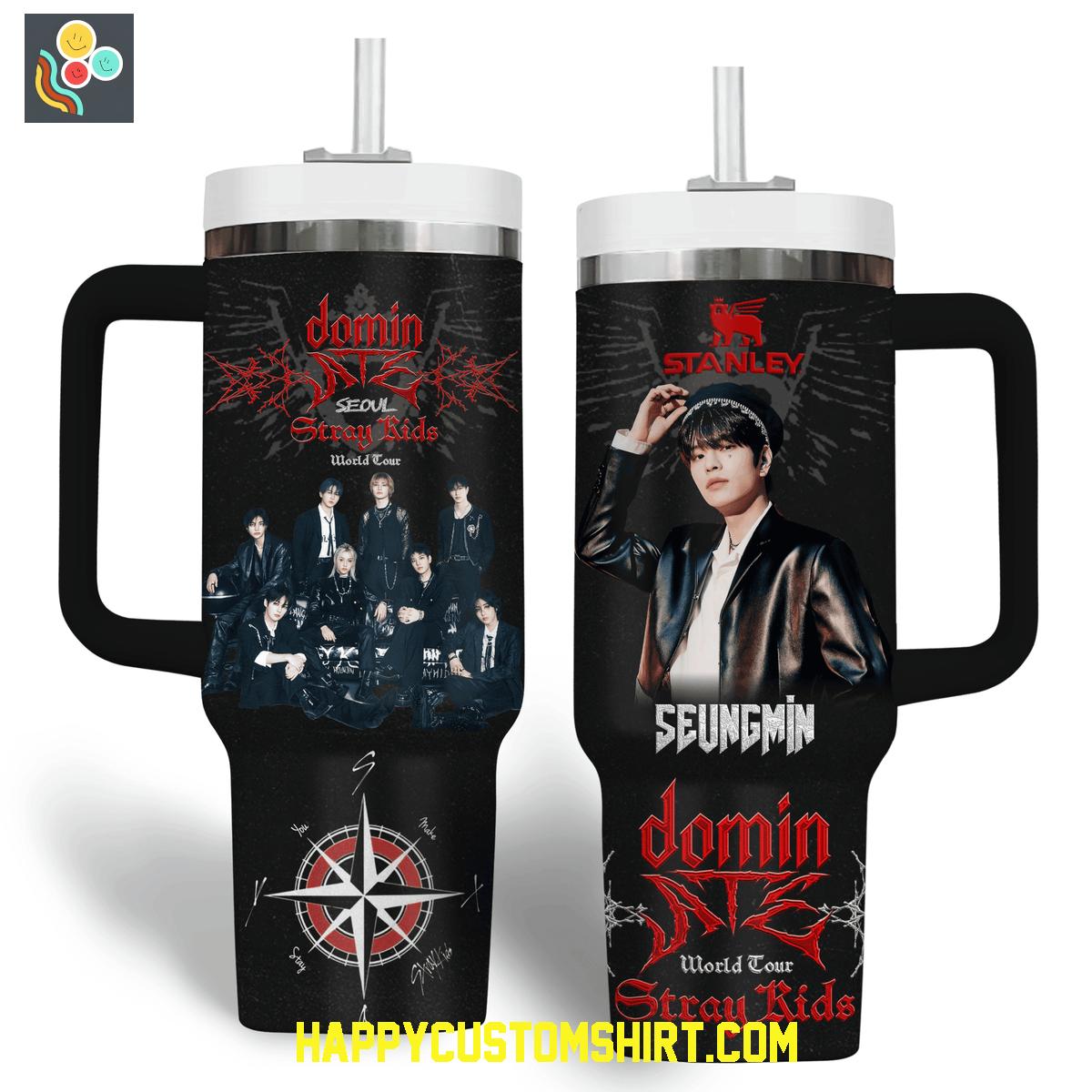 Stray Kids Dominate World Tour Stanley Tumbler 40oz Stray Kids Dominate World Tour Stanley Tumbler 40oz