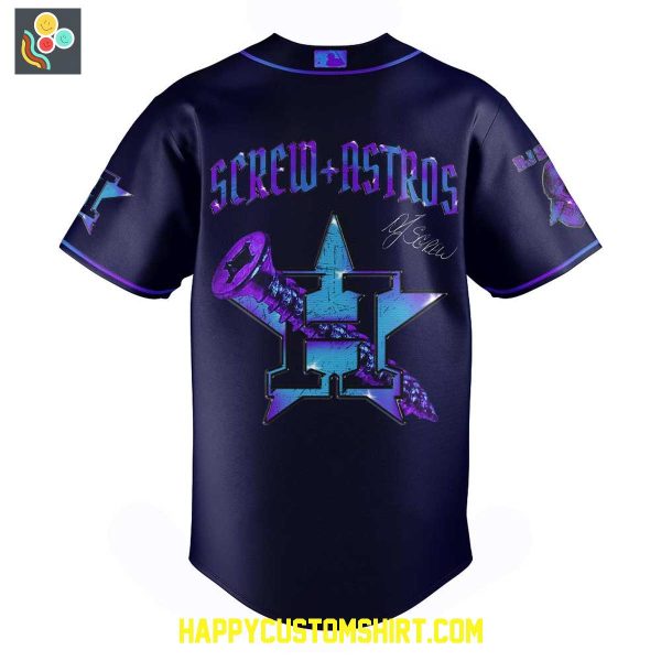Texas Rangers DJ Screw Baseball Jersey