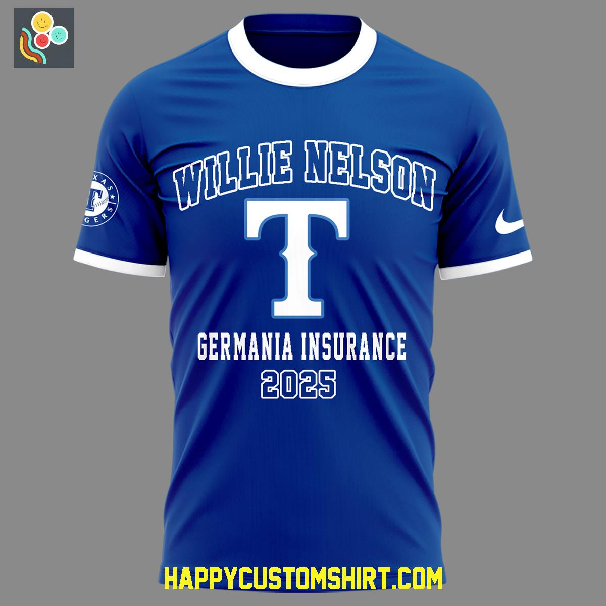 Texas Rangers Willie Nelson?s Tour Germania Insurance 2025 Hoodie T Shirt Texas Rangers Willie Nelson?s Tour Germania Insurance 2025 Hoodie T Shirt