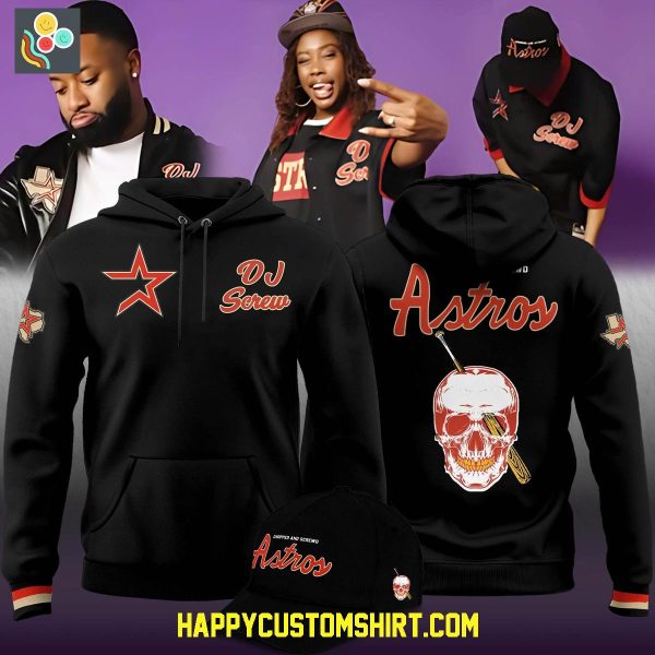 The Houston Astros x DJ Screw 2025 Hoodie Shirt