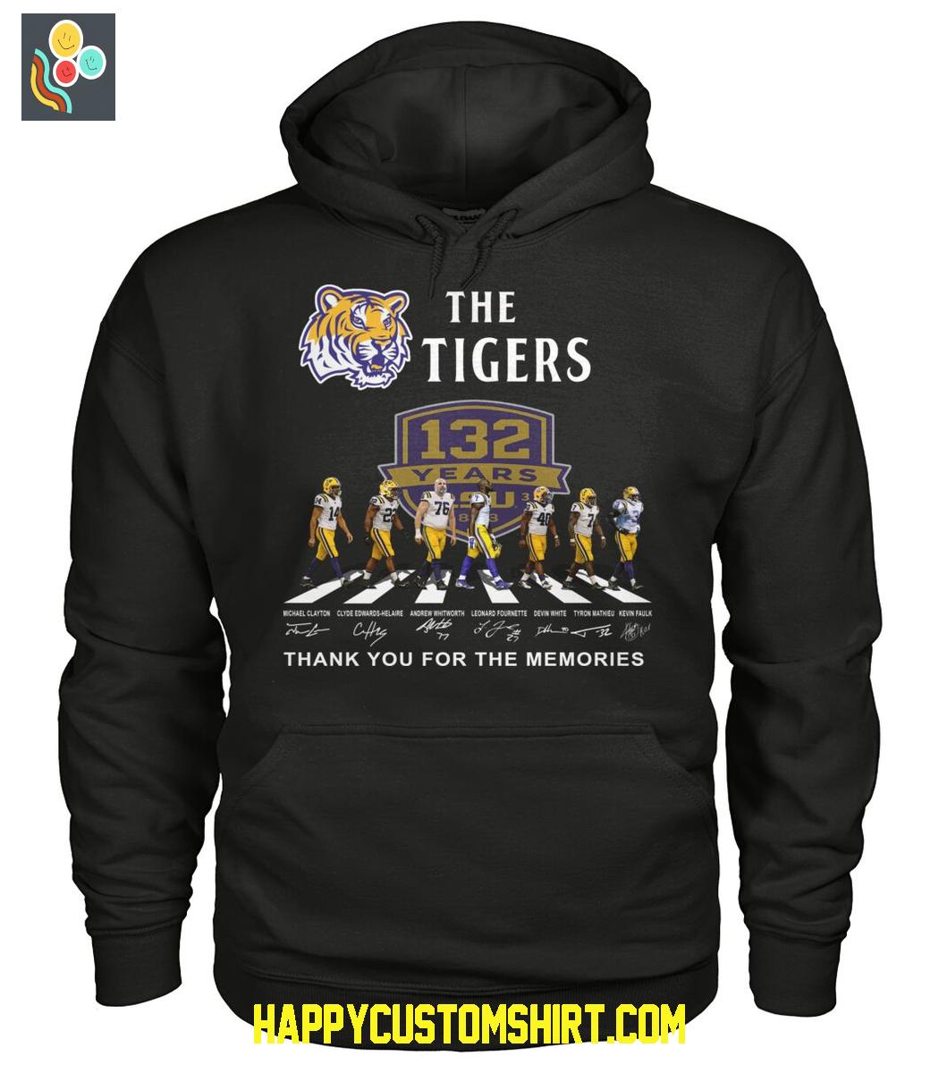 The LSU Tigers 132 Years Memories T Shirt The LSU Tigers 132 Years Memories T Shirt