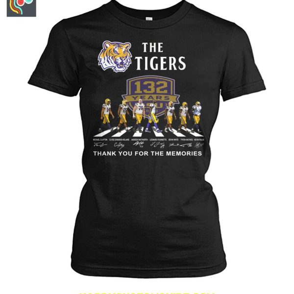 The LSU Tigers 132 Years Memories T Shirt