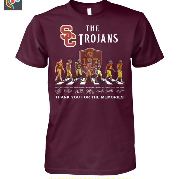 The USC Trojans 137 Years Memories T Shirt