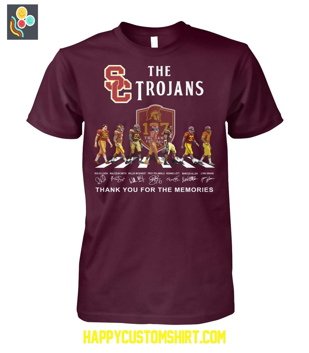 The USC Trojans 137 Years Memories T Shirt The USC Trojans 137 Years Memories T Shirt