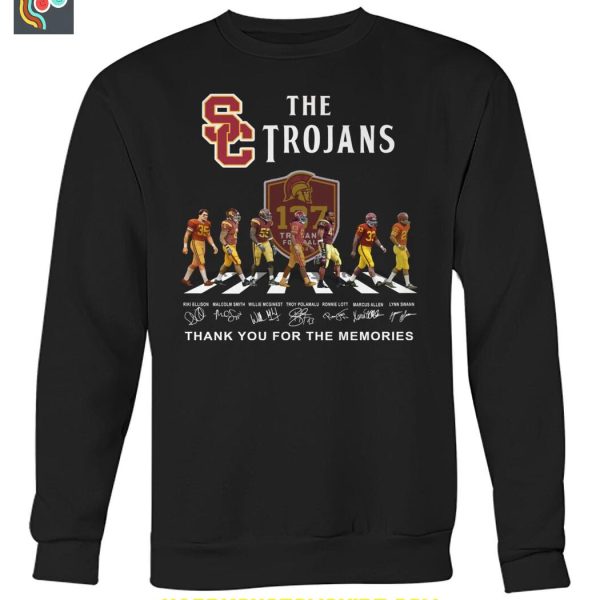 The USC Trojans 137 Years Memories T Shirt