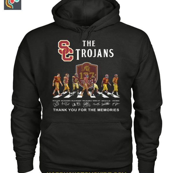 The USC Trojans 137 Years Memories T Shirt