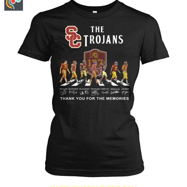 The USC Trojans 137 Years Memories T Shirt