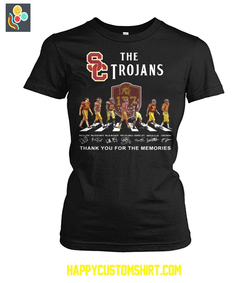 The USC Trojans 137 Years Memories T Shirt The USC Trojans 137 Years Memories T Shirt