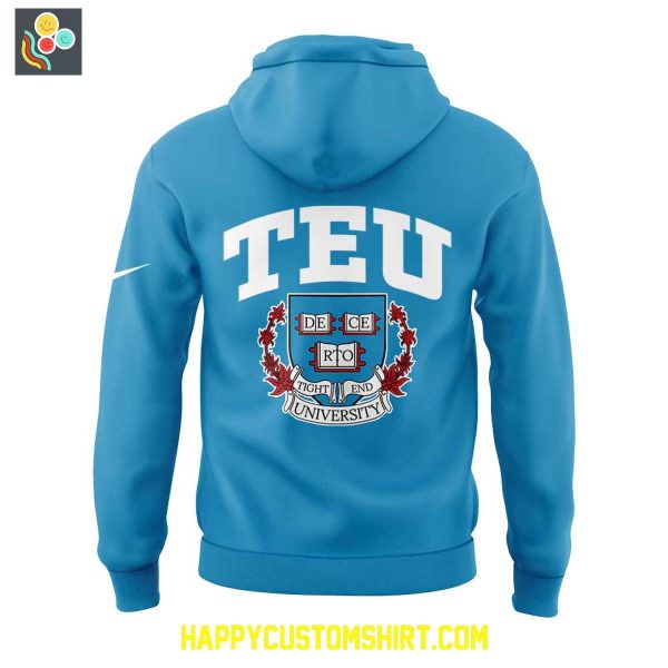 Tight End University Presented By Bud Light Blue Hoodie T Shirt