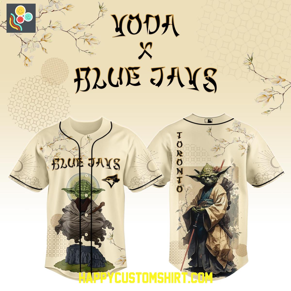 Toronto Blue Jays x Master Yoda 2025 Baseball Jersey Toronto Blue Jays x Master Yoda 2025 Baseball Jersey
