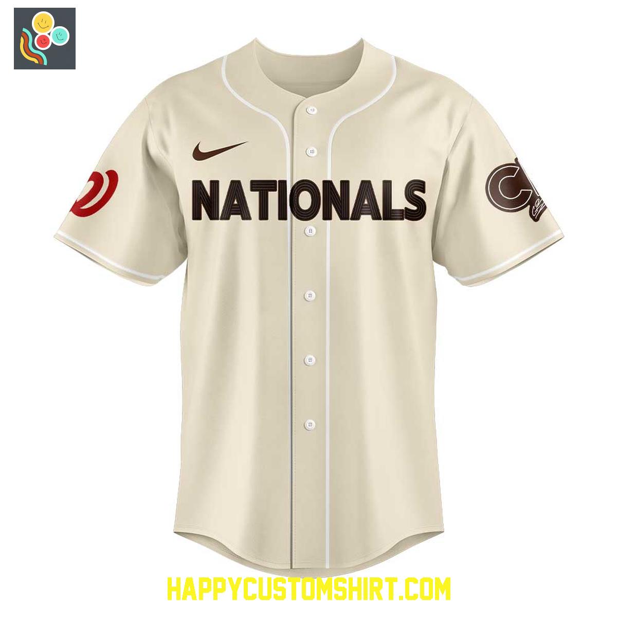 Washington Nationals x Chris Brown Breezy Bowl XX Baseball Jersey Washington Nationals x Chris Brown Breezy Bowl XX Baseball Jersey