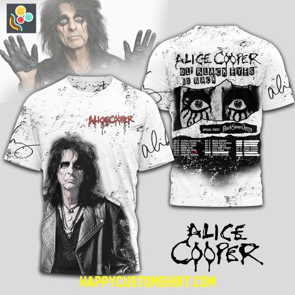 Alice Cooper Ol’ Black Eyes Is Back Shirt