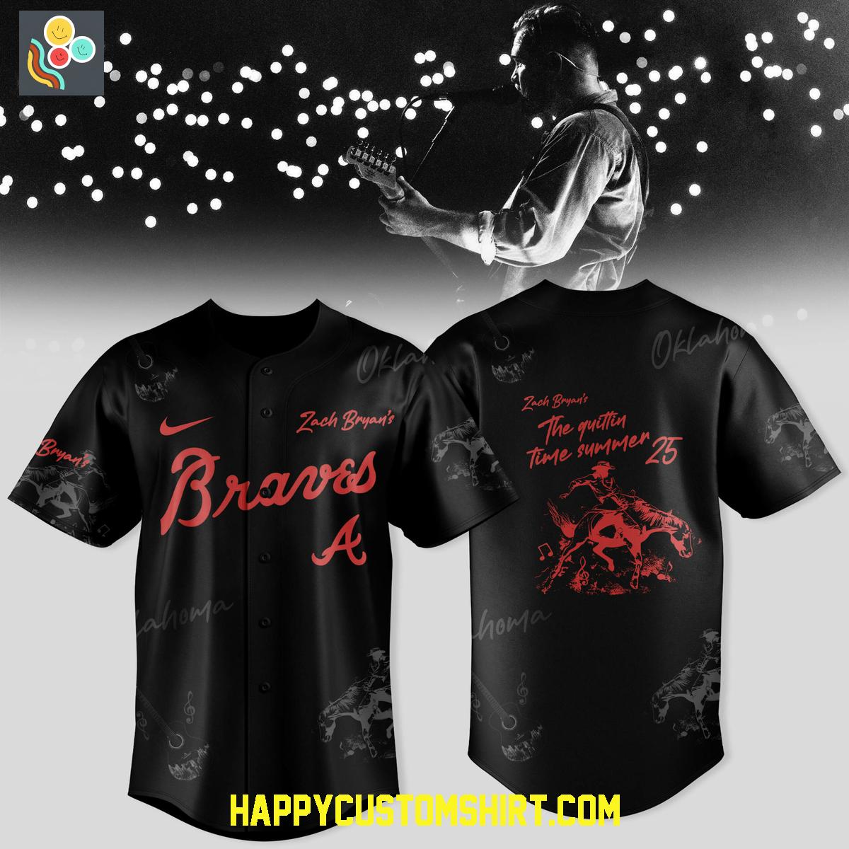 Atlanta Braves x The Quittin Time Tour 2025 Jersey Atlanta Braves x The Quittin Time Tour 2025 Jersey