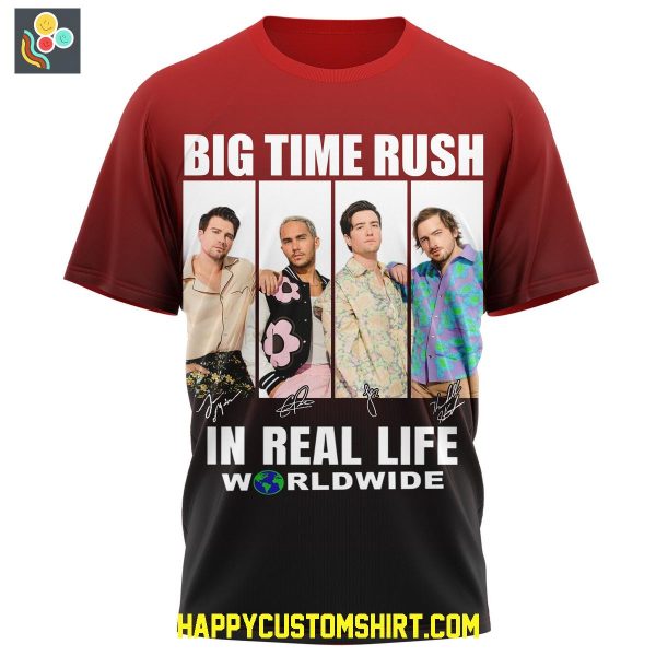 Big Time Rush In Real Life Worldwide Shirt