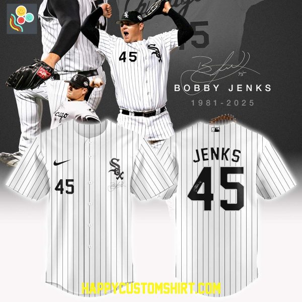 Bobby Jenks Chicago White Sox 2025 Memories Baseball Jersey