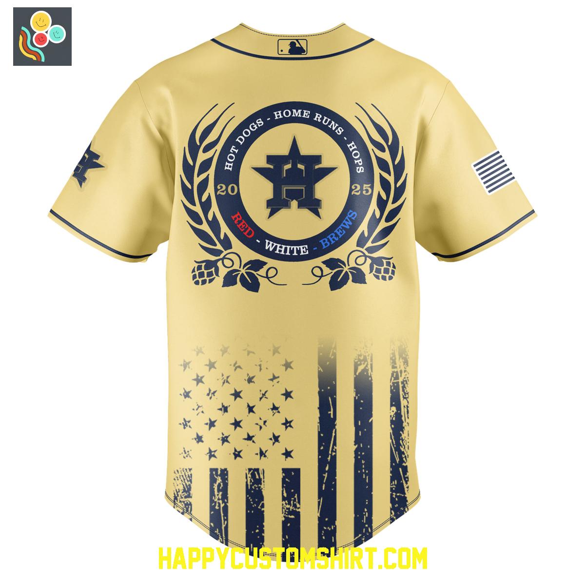 Houston Astros Mix International Beer Day 2025 Baseball Jersey Houston Astros Mix International Beer Day 2025 Baseball Jersey