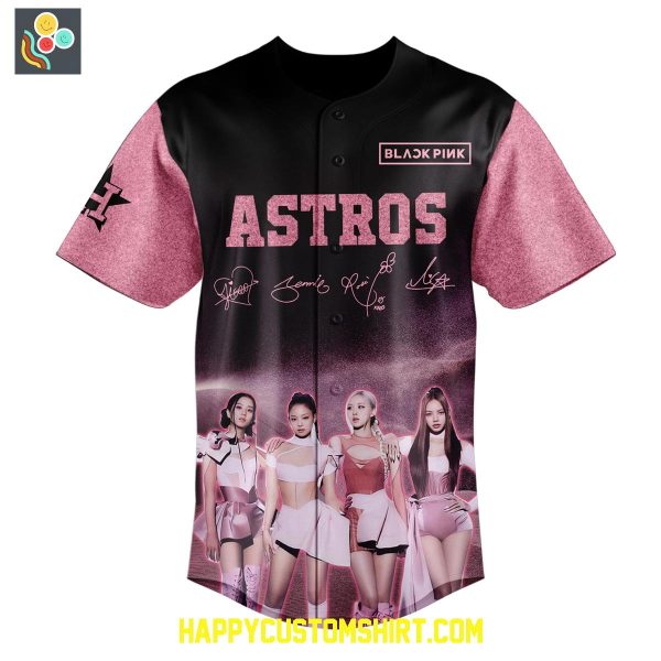 Houston Astros x Blackpink World Tour 2025 Baseball Jersey