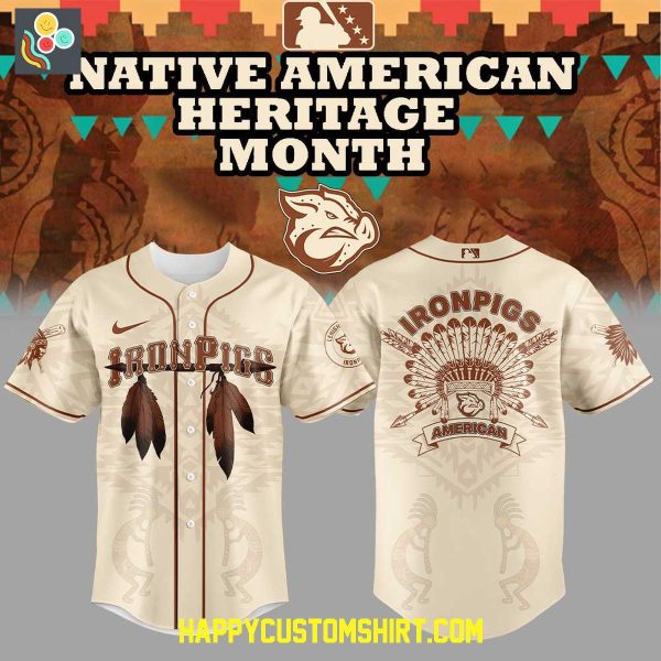 Lehigh Valley IronPigs x Native American Heritage 2025 Baseball Jersey