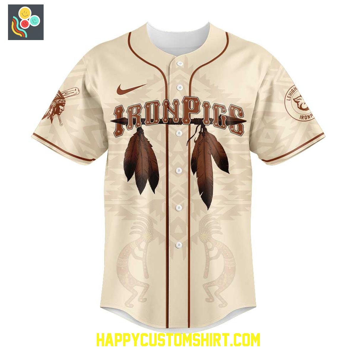 Lehigh Valley IronPigs x Native American Heritage 2025 Baseball Jersey Lehigh Valley IronPigs x Native American Heritage 2025 Baseball Jersey