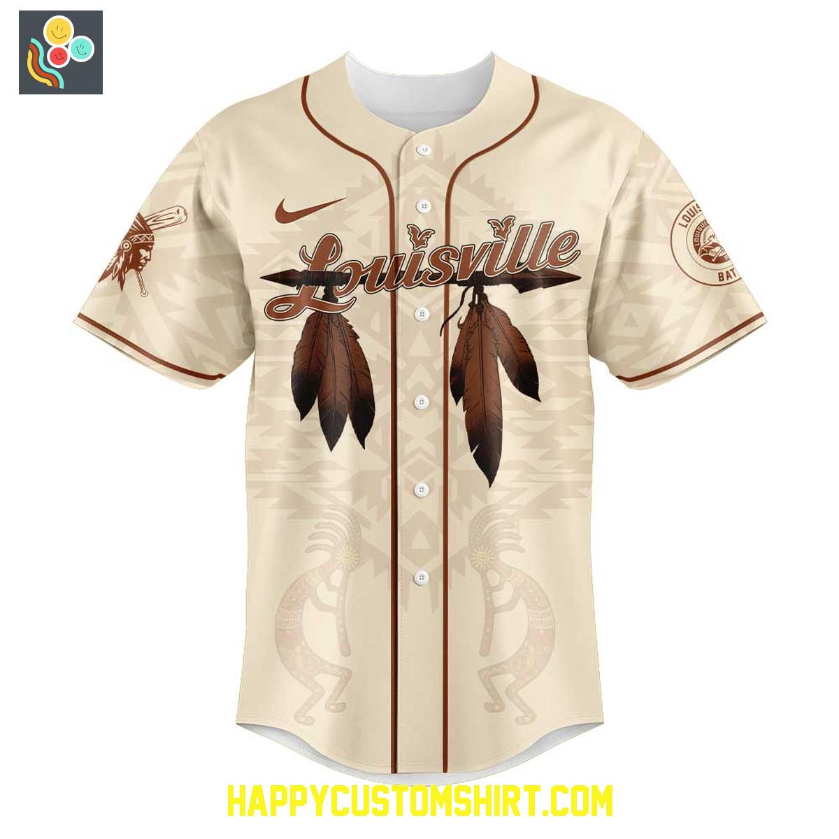 Louisville Bats x Native American Heritage 2025 Baseball Jersey Louisville Bats x Native American Heritage 2025 Baseball Jersey