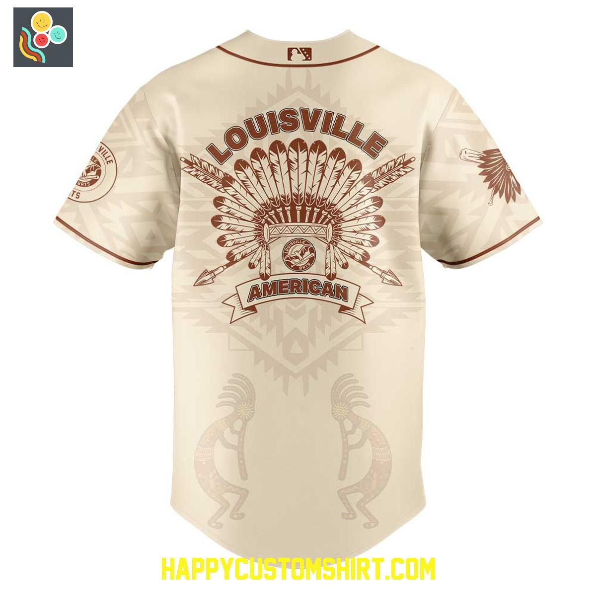 Louisville Bats x Native American Heritage 2025 Baseball Jersey Louisville Bats x Native American Heritage 2025 Baseball Jersey