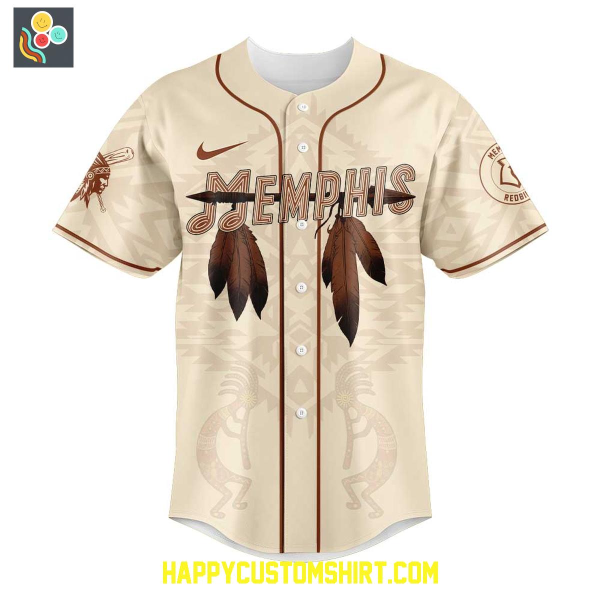Memphis Redbirds x Native American Heritage 2025 Baseball Jersey Memphis Redbirds x Native American Heritage 2025 Baseball Jersey