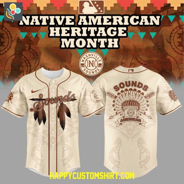 Nashville Sounds x Native American Heritage 2025 Baseball Jersey