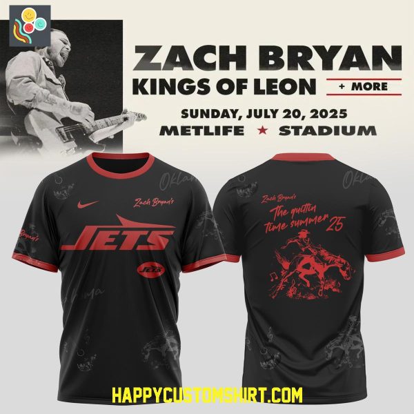 New York Jets x Zach Bryan Tour 2025 Shirt