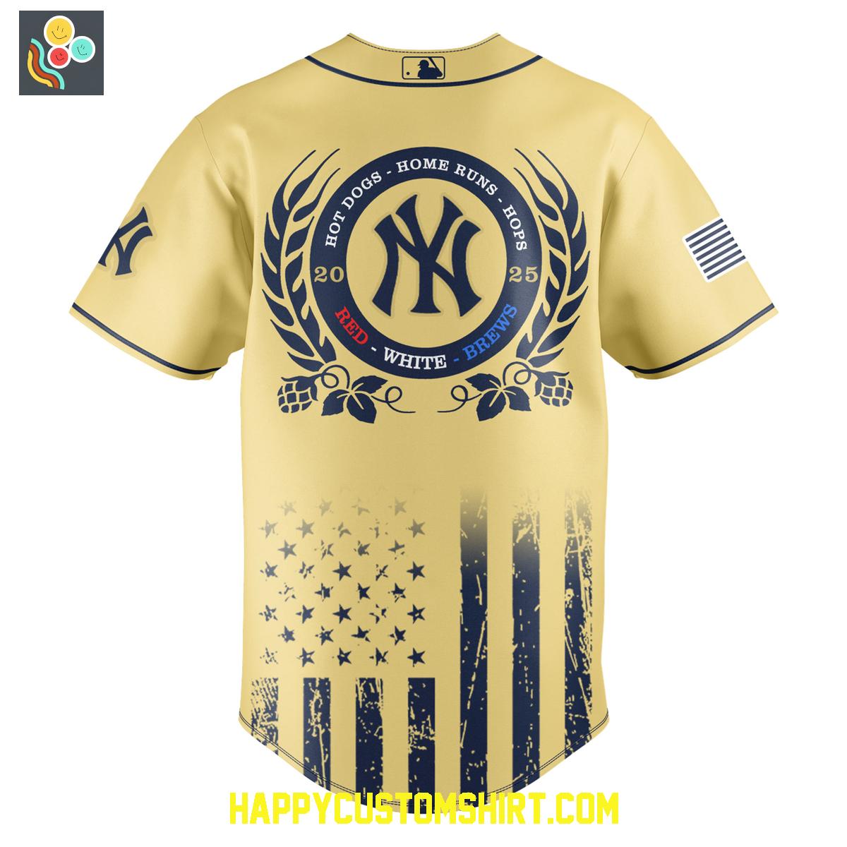 New York Yankees Mix International Beer Day 2025 Baseball Jersey New York Yankees Mix International Beer Day 2025 Baseball Jersey