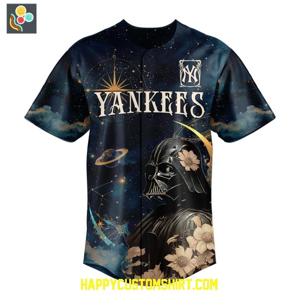 New York Yankees x Star Wars Darth Vader 2025 Baseball Jersey