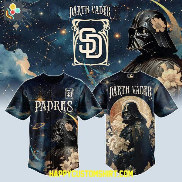 San Diego Padres x Star Wars Darth Vader 2025 Baseball Jersey