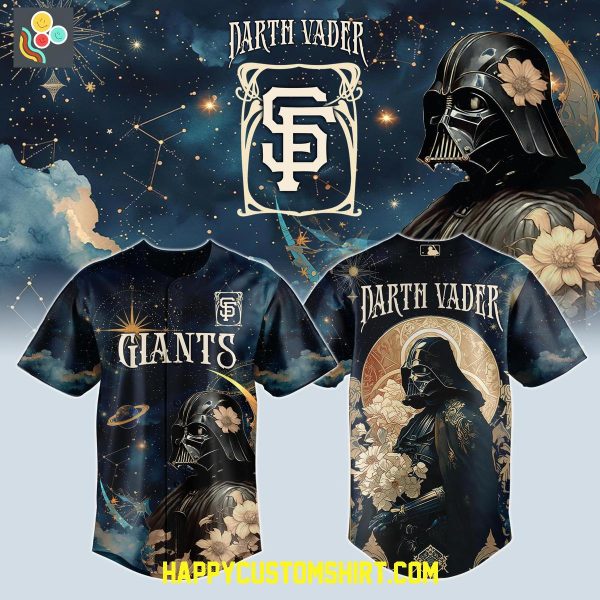 San Francisco Giants x Star Wars Darth Vader 2025 Baseball Jersey