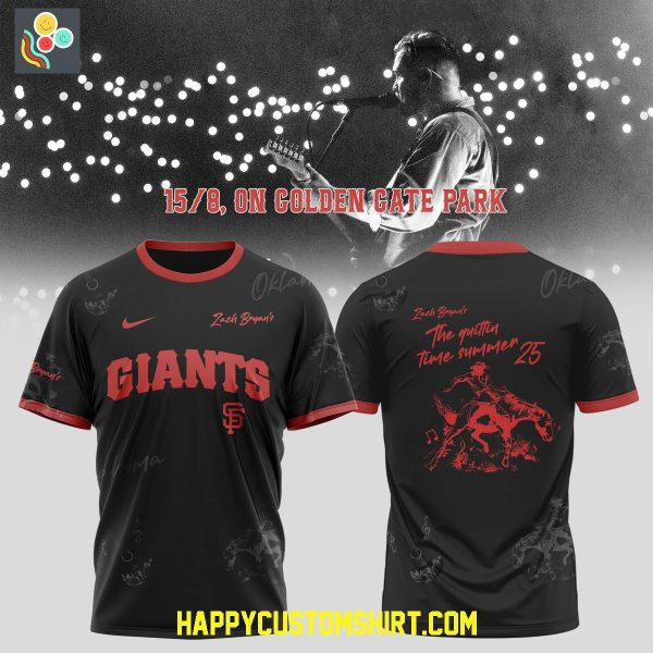 San Francisco Giants x Zach Bryan Tour 2025 Shirt